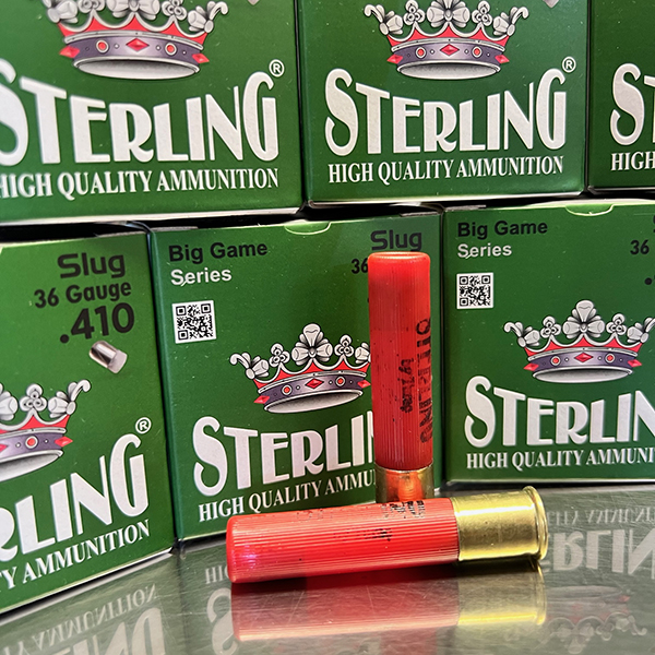 Sterling .410 ga Slug 1/4 oz. 2 1/2\" 25 rnd/box
